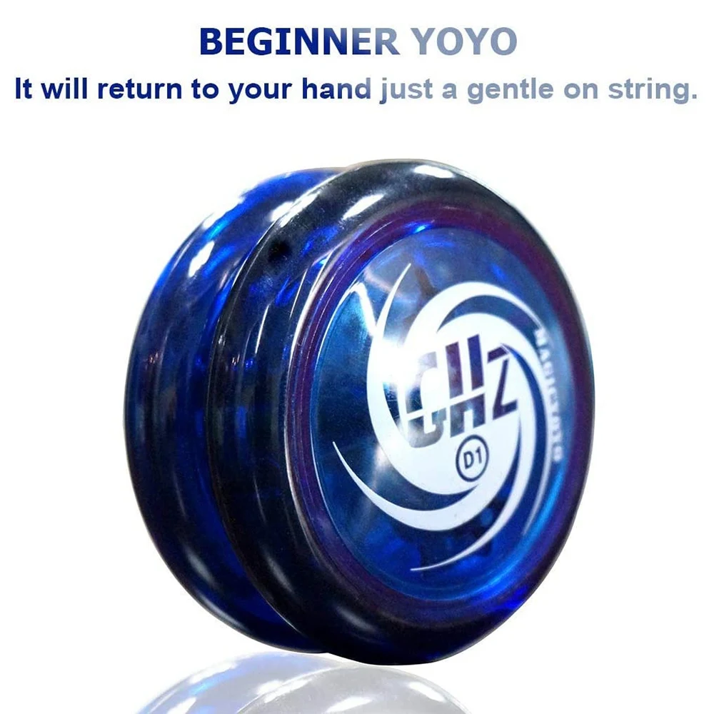 MAGICYOYO отзывчивый йойо D1 GHZ пластиковая петля 2A мяч с 6 струнами перчатками сумкой