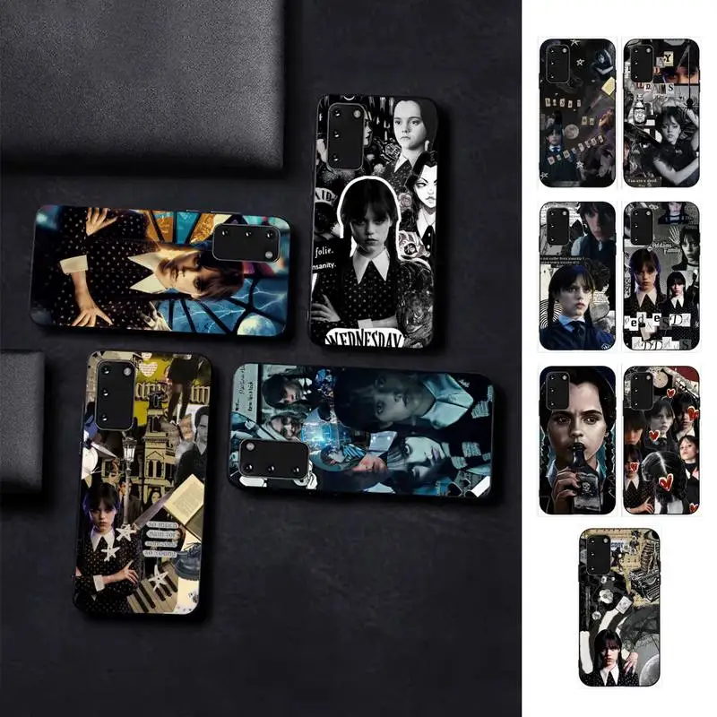 

Wednesday Addams Family Tv show Phone Case for Samsung S10 21 20 9 8 plus lite S20 UlTRA 7edge