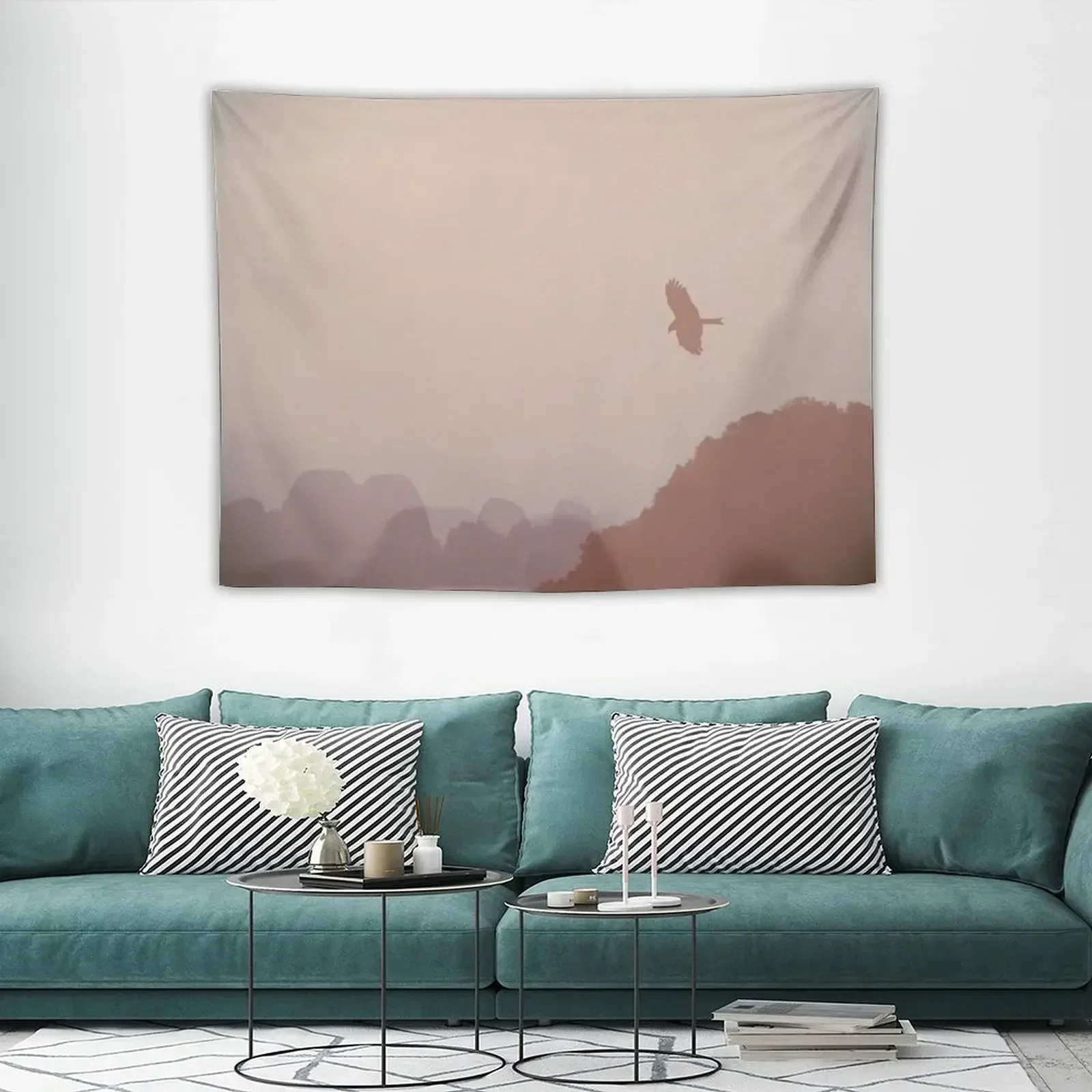 Гобелен In Flight Over Halong Bay предметы украшения стены декор для комнаты эстетический