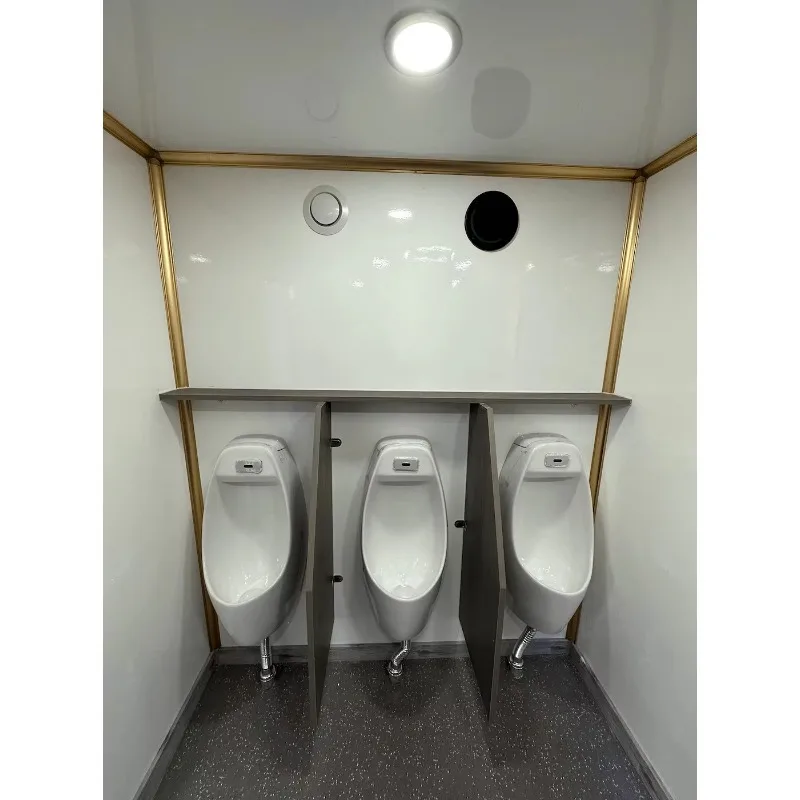 Роскошный коммерческий уличный портативный самоочищающийся мобильный душ и