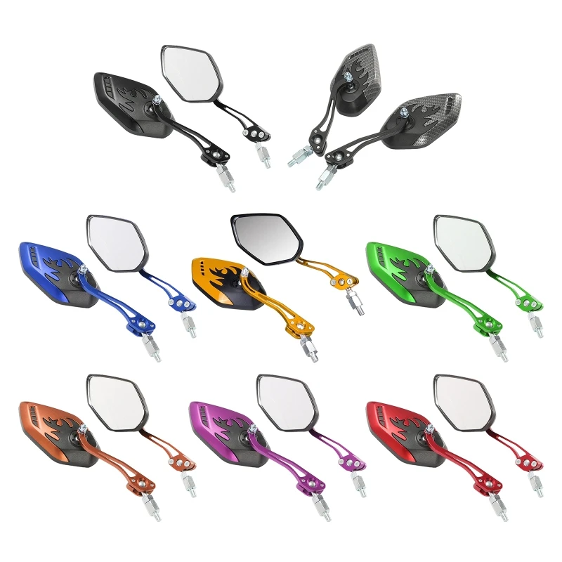 

Universal Motorcycle Rearview Mirrors 360 Degree Rotation Motorcycle Side Mirror Drop Shipping