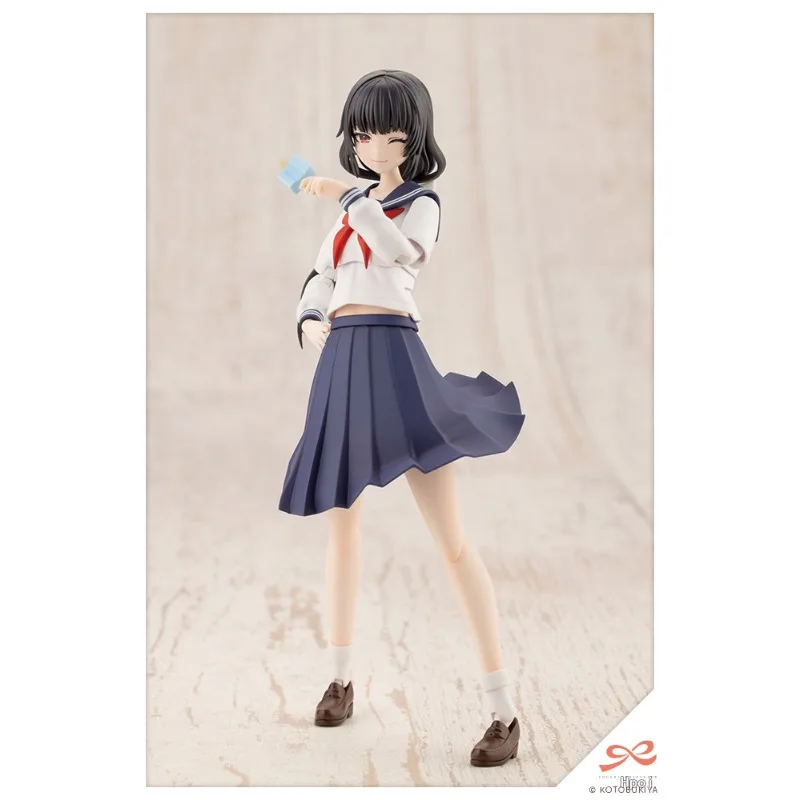 Фото В наличии Оригинальная модель KOTOBUKIYA JK044 Frame Arms Girl Garden Yakushiji Kuon Momozakura в школьной форме, масштаб 1/10, подарки, коллекционные модели №3