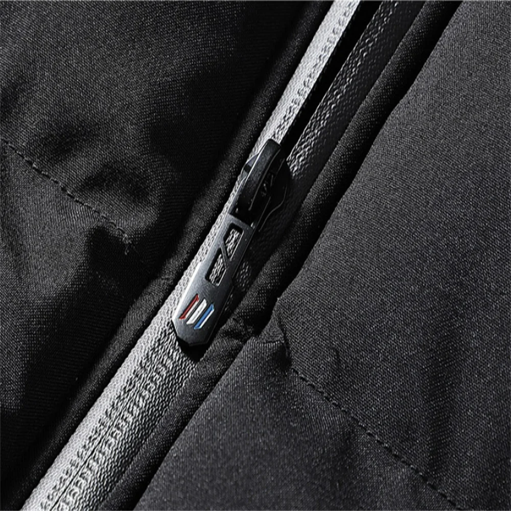 Thickened Men's Clothing 2022 Winter Stand-Up Collar Fashion Youth Cold-Proof Thickened Clothes Casual Large Size Short Trend