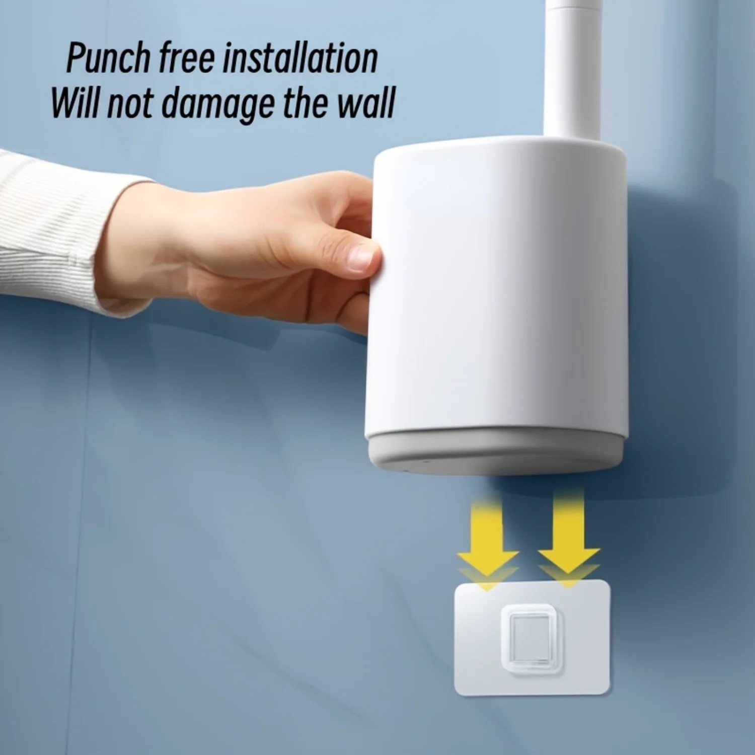 Одноразовая щетка для унитаза с 8 наборами одноразовых насадок/только 32 насадки