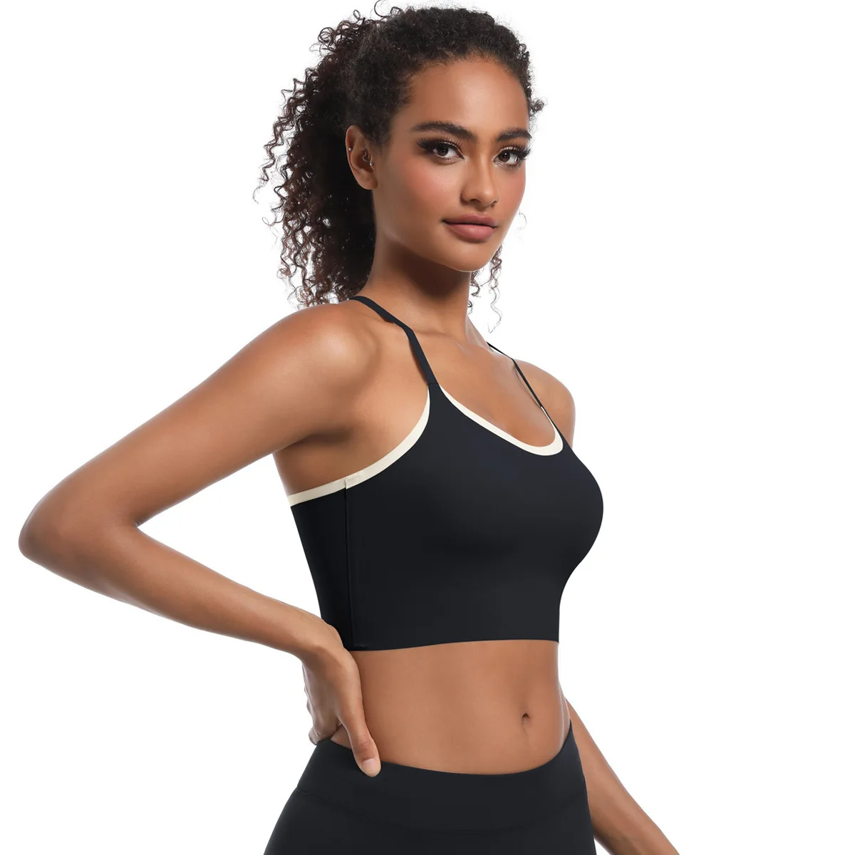 Сексуальные бюстгальтеры для йоги с мягкой подкладкой красивые спортивные