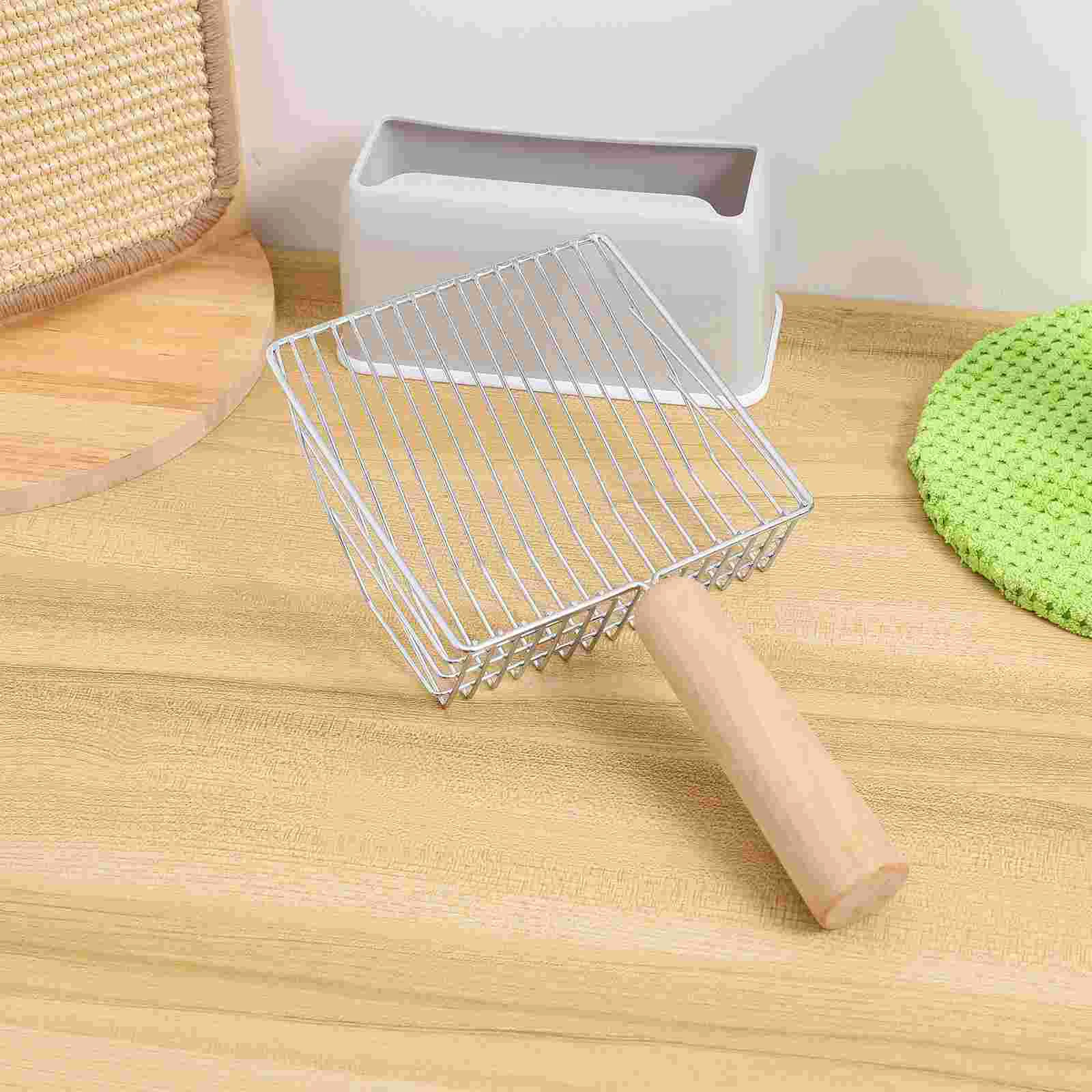 Совок для кошачьего туалета портативный совок просеивания домашних животных