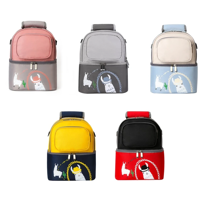 Milk Storage Insulation Bag Breast Milk Cooler Carrier Bag Fresh Keeping Baby Milk Feeding Bottle Backpack for Mother