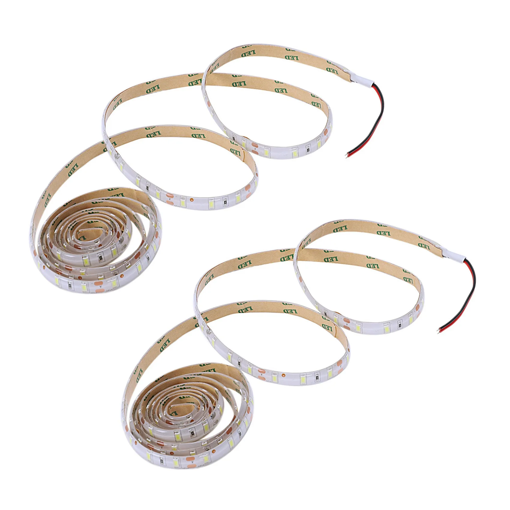 

2 шт., водонепроницаемые светодиодные ленты 120-5630, длина 2 м