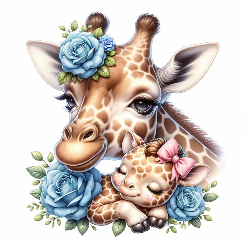 AZQSD алмазные картины тигр животное Алмазная вышивка Жираф Новинка 2024 Стразы