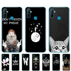 Мягкий Силиконовый ТПУ чехол для OPPO Realme C3 RMX2020 C 3, Черный Защитный чехол 6,5 дюйма