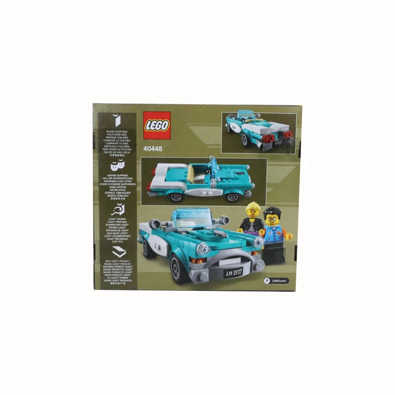 Конструктор LEGO 40448 идеи винтажный в стиле 50-х годов
