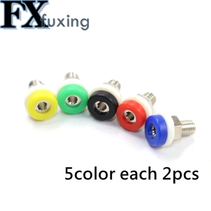 

Разъемы банановые медные 2 мм 10 шт.