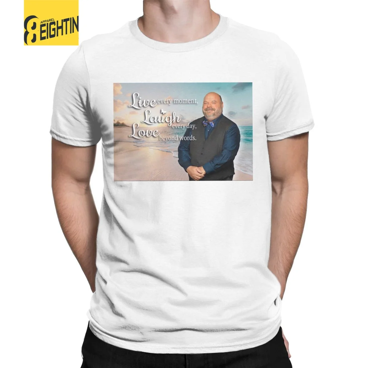 

Забавная Мужская футболка с мантрой Бертрама Winkle, забавная футболка, футболка с коротким рукавом и круглым вырезом, топы из 100% хлопка 4XL 5XL