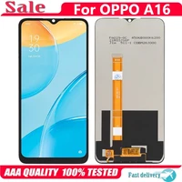 6 52 original for oppo a16 lcd display touch screen replacement digitizer assembly for oppoa16 cph2269 lcd