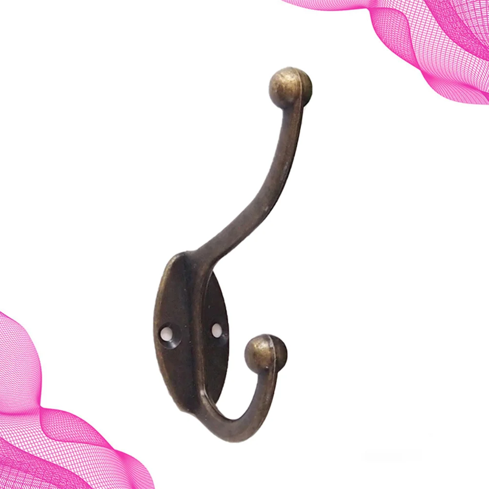

4pcs Hanging Hook Fashion Vintage Hanging Hook Wall Rack Hat Holder Wall Bracket for Clothes