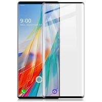 for lg wing 5g 2020 premium tempered glass film screen protectors 3d curved full front protector cover explosion proof