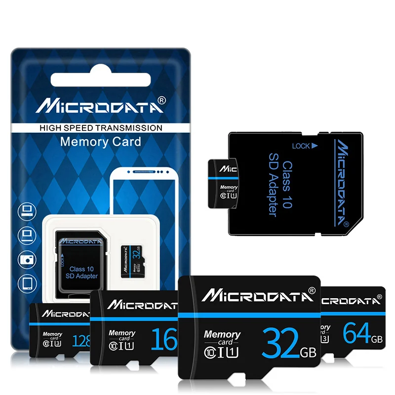 Мини SD-карта 256 ГБ, 64 ГБ, Micro TF-карта 32 ГБ, 16 ГБ ...