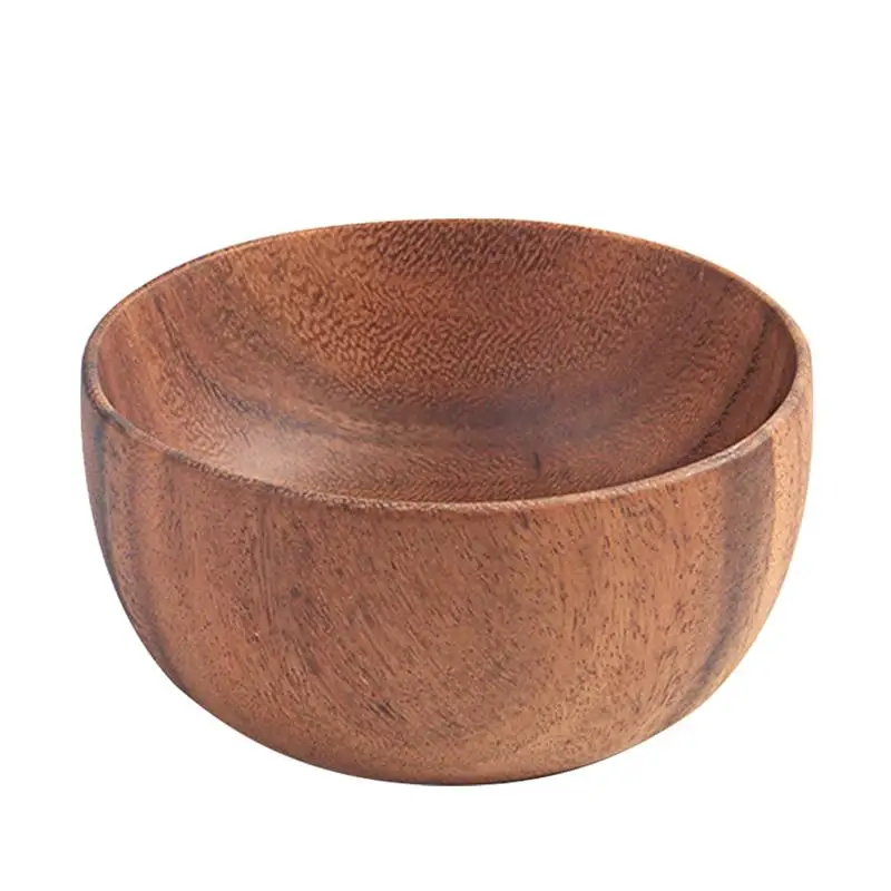 

Wood Making Bowl Durable and Creative Food Storage Container Soup Bowl
