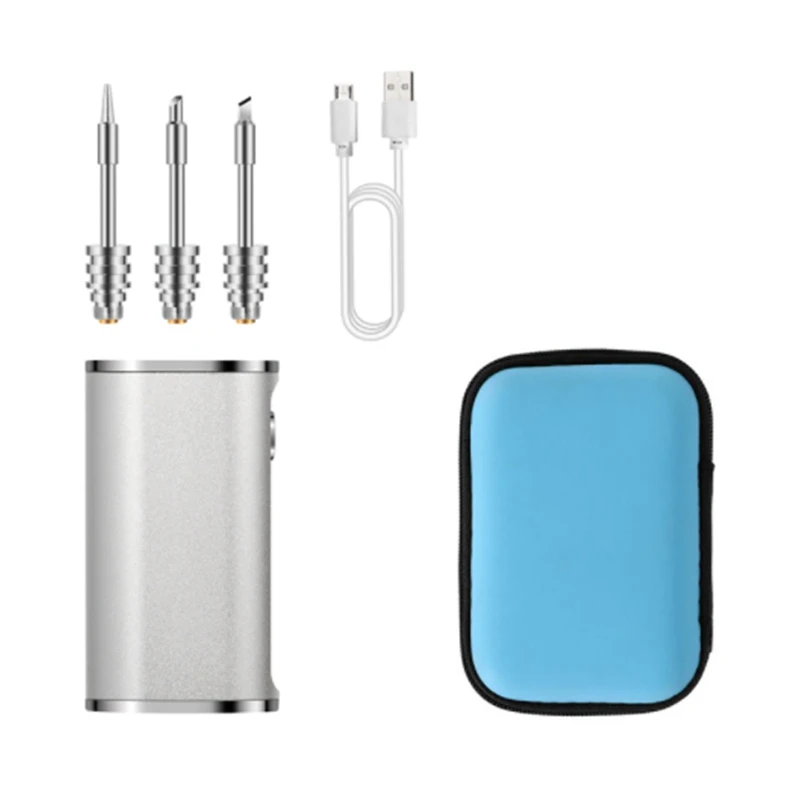 

Паяльник на батарейках с цифровым дисплеем, 40/80/100 Вт