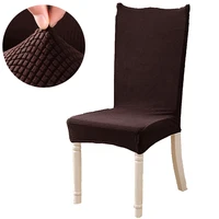 polar fleece fabric chair cover modern spandex chair covers for kitchenweddingdining room elastic chair covers with back