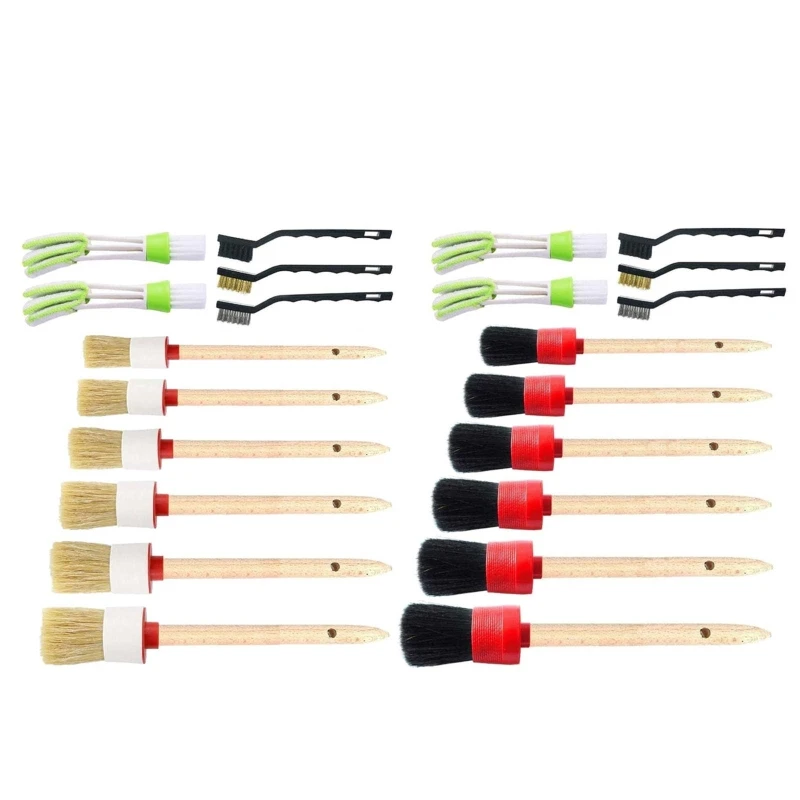 

Car Wheel Cleaning Brush Kit Multipurpose Clening Brush Household Supplies Detailing Cleaning Brush 11Pcs