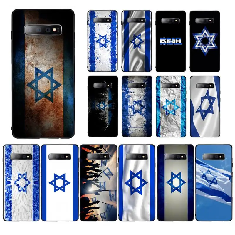 

YNDFCNB Israel Flag Country Banners Israeli Phone Case for Samsung S10 21 20 9 8 plus lite S20 UlTRA 7edge