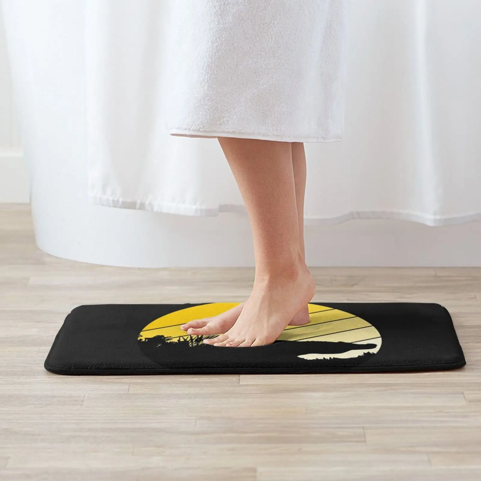 Коврик под крокодиловую кожу в джунглях нескользящий коврик для впитывания воды