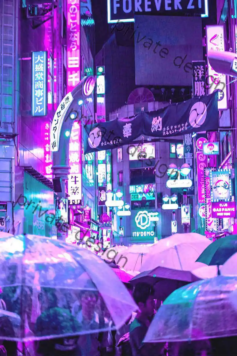 

Японская неоновая Ретро винтажная металлическая вывеска, жестяная вывеска, декор для комнаты, эстетическая неоновая вывеска для искусства,...