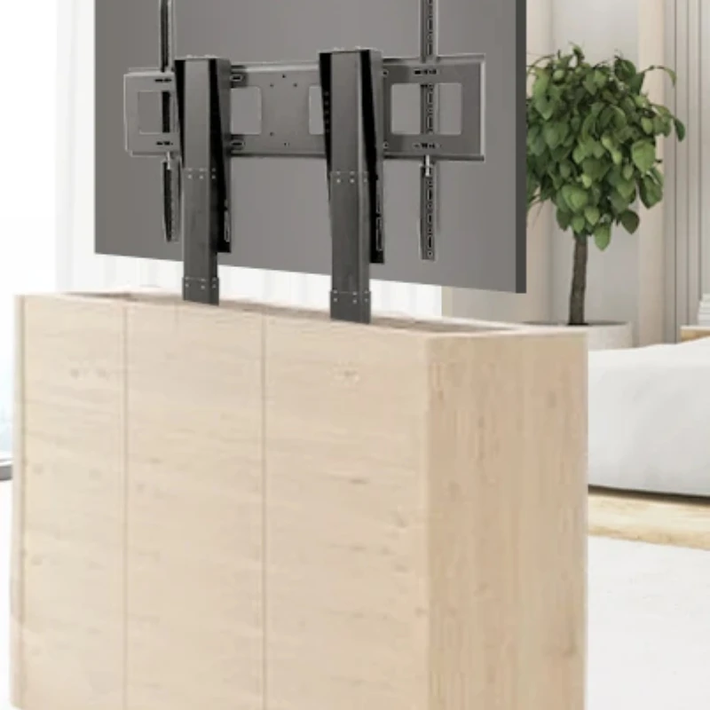 Электрический подъемный Кронштейн для телевизора 75/85/86/98 дюймов напольная