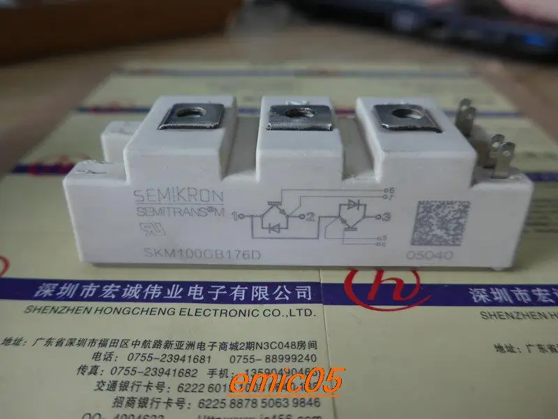 

Оригинальный запас SKM100GB176D