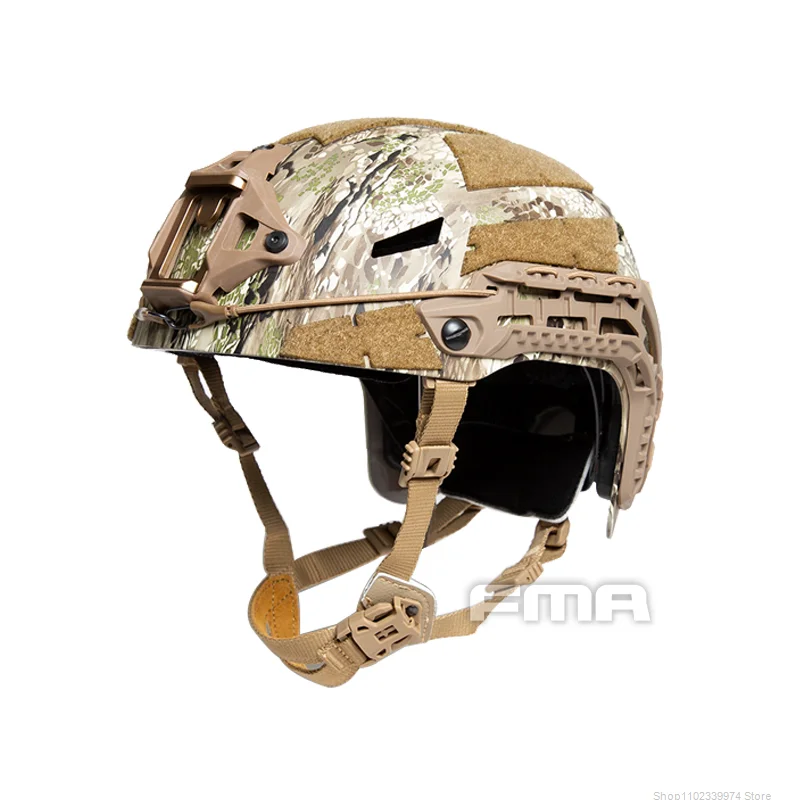 

Caiman Bump Ballistic Helmet New Liner Gear Adjustment Army Military Tactical Helmet with NVG Mount and Side Rail Anti-collision