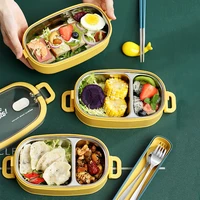 3 layers lunch box 304 stainless steel bento box for kids food storage container leak proof bento warmer thermal lunch box