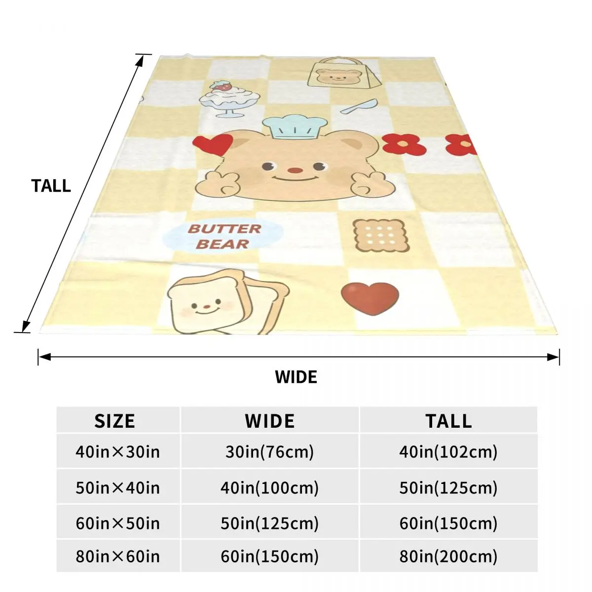 Фланелевое одеяло с головой бабочки мягкое для путешествий на открытом воздухе