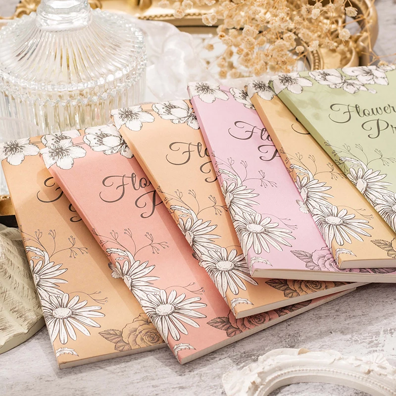 

Shanbu 20Sheets Flower Memo Pad Hollow Out Collage Background Painnting Material White Kraft Paper Rose Deco Diary DIY Notepads