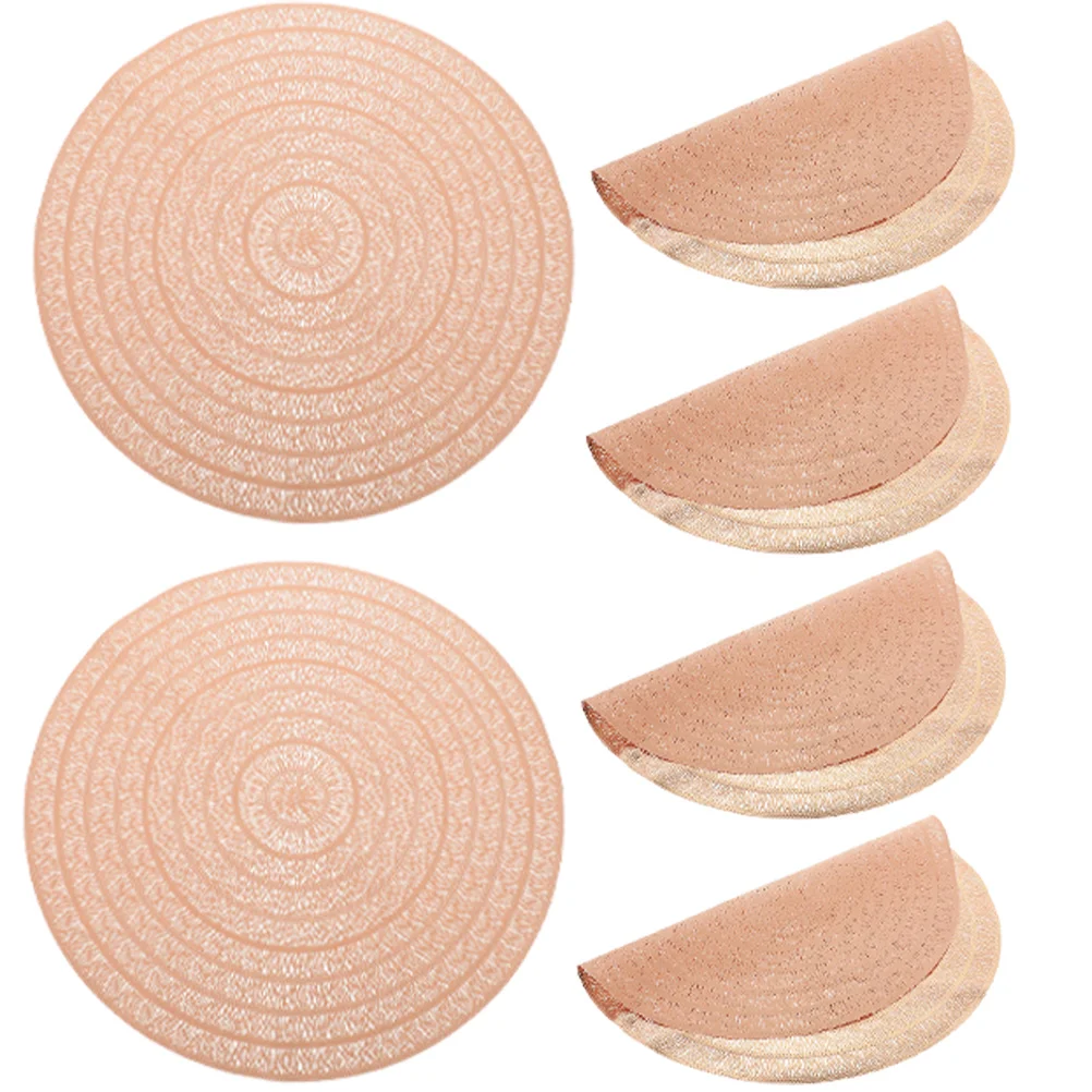 

Mat Mats Table Trivet Hot Countertop Kitchen Round Cup Pads Dishesprotector Dining Place Holders Pot Siliconeplacemats Stuffers