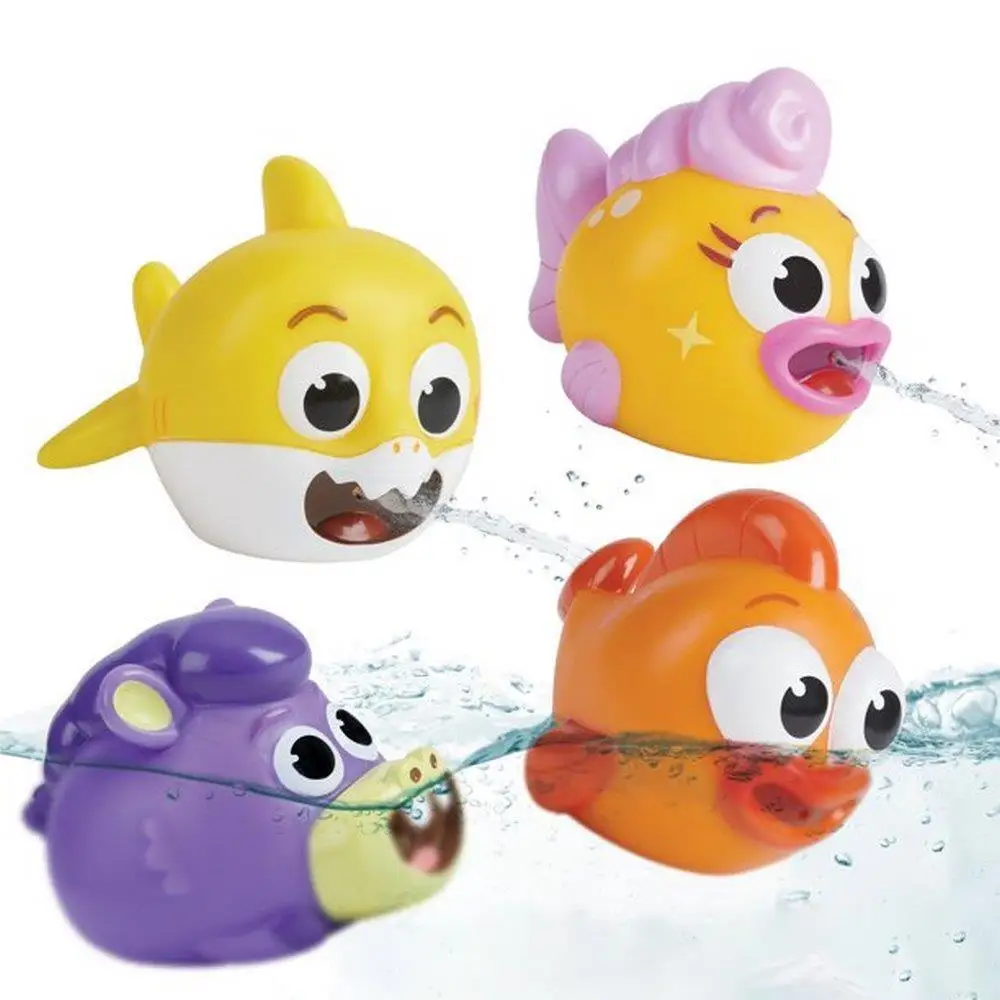 Вау Wee- Pinkfong детские игрушки акулы для ванны. Набор из 4 фигурок. 16 51x12 19x8 89 см