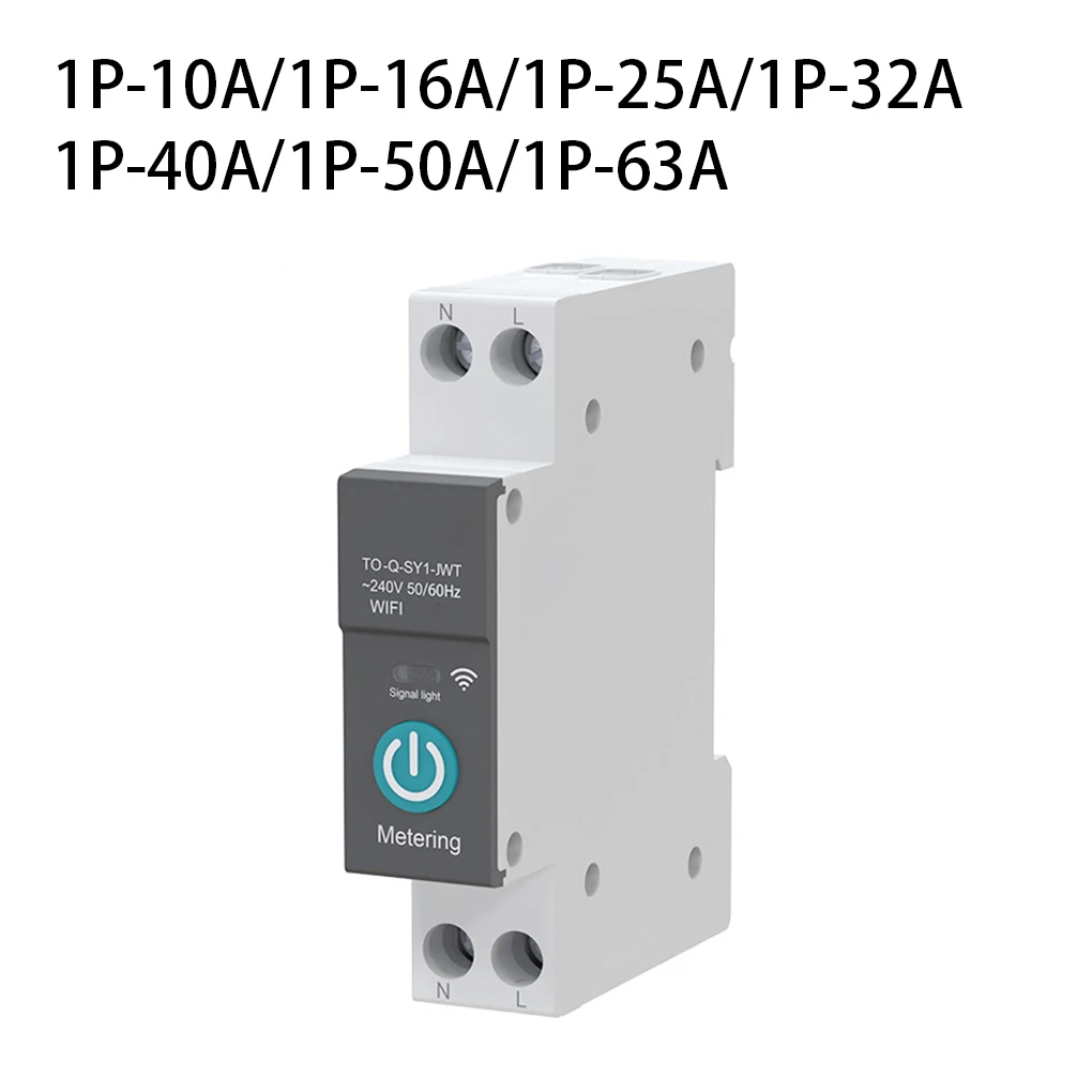 

Smart Circuit Breaker Professional Multi-mode Remote Control Timing Count Down Voice Assistant Household Switch 25A