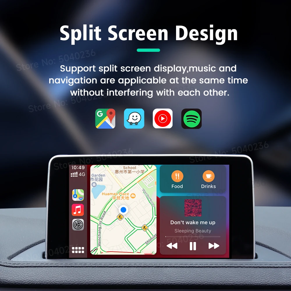 CarlinKit MINI SE Беспроводной адаптер CarPlay для iPhone Преобразование проводного в