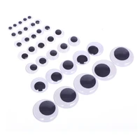 wiggle eyes sticker self adhesive 3d effect black white googly eyes for diy crafts decoration for items party kids funny