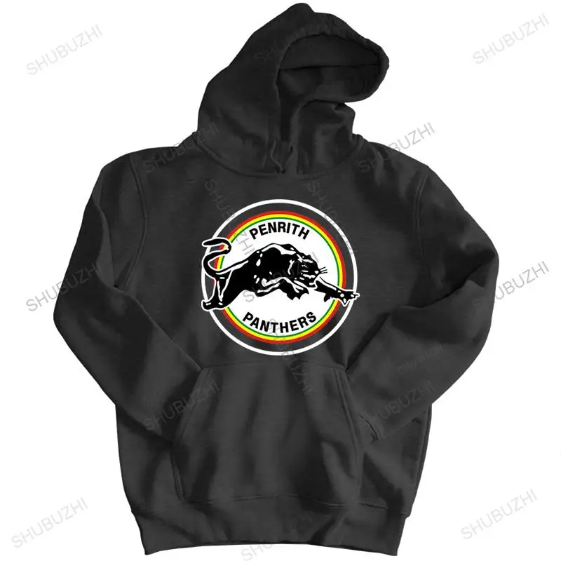Мужская толстовка 47 Brand Nrl Penrith Panthers черного цвета