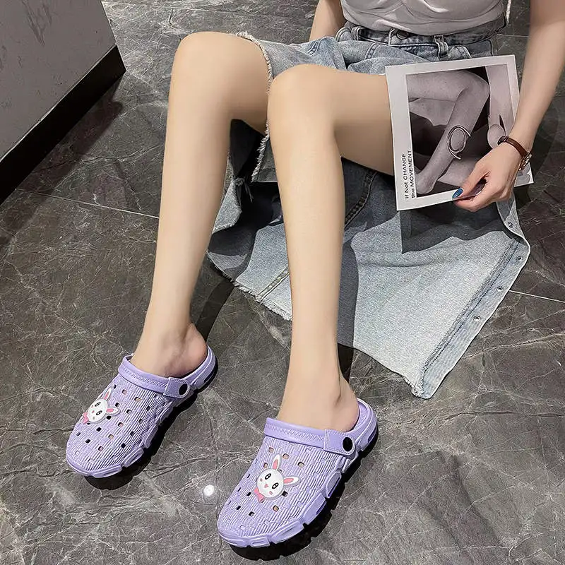 

Шлепанцы коралловые женские, роскошные брендовые сандалии, удобные для ходьбы, Минималистичная фиолетовая обувь, для тенниса