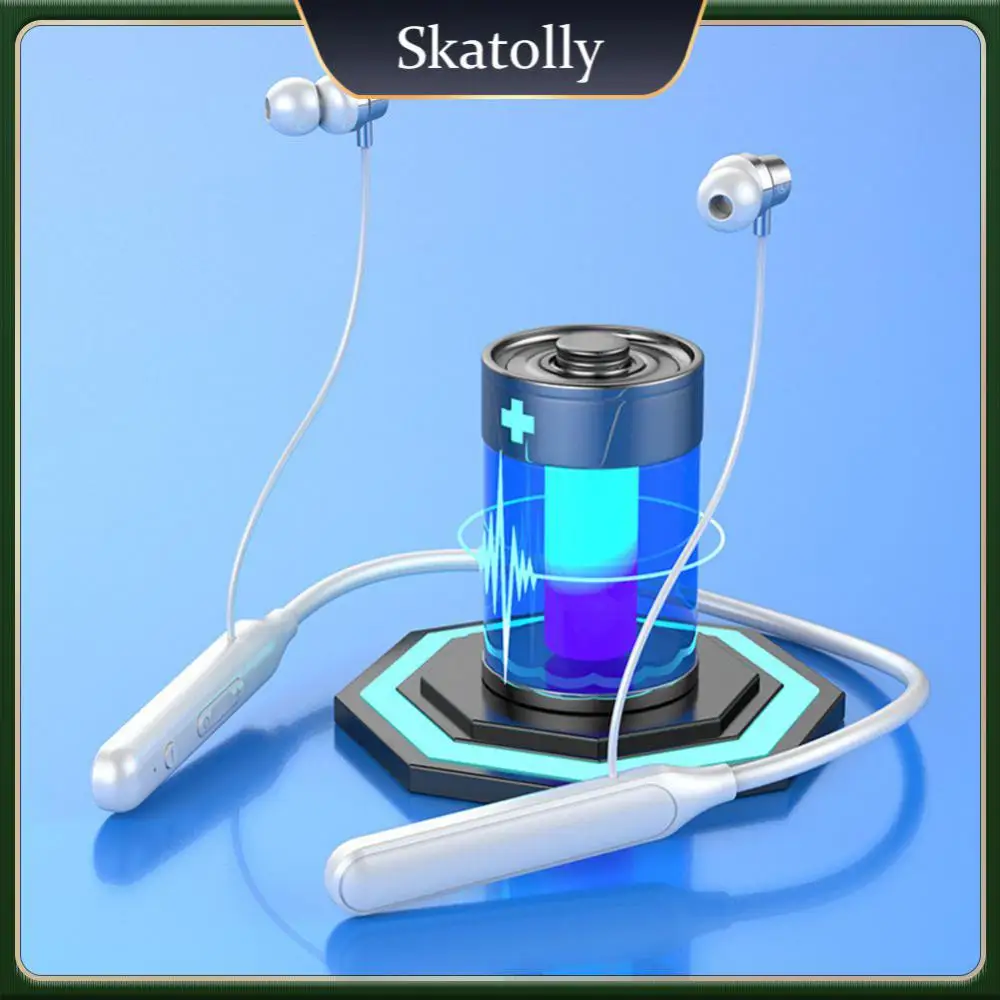 

Earphone Long Battery Life Lightweight Neckband Headphones Neck-mounted Rechargeable Tws Earbuds Wireless Earphones