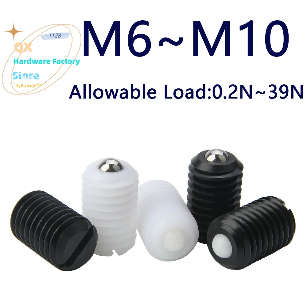 Допустимая нагрузка QX424: 0.2N ~ 39N высококачественный резьбовой шариковый поршень