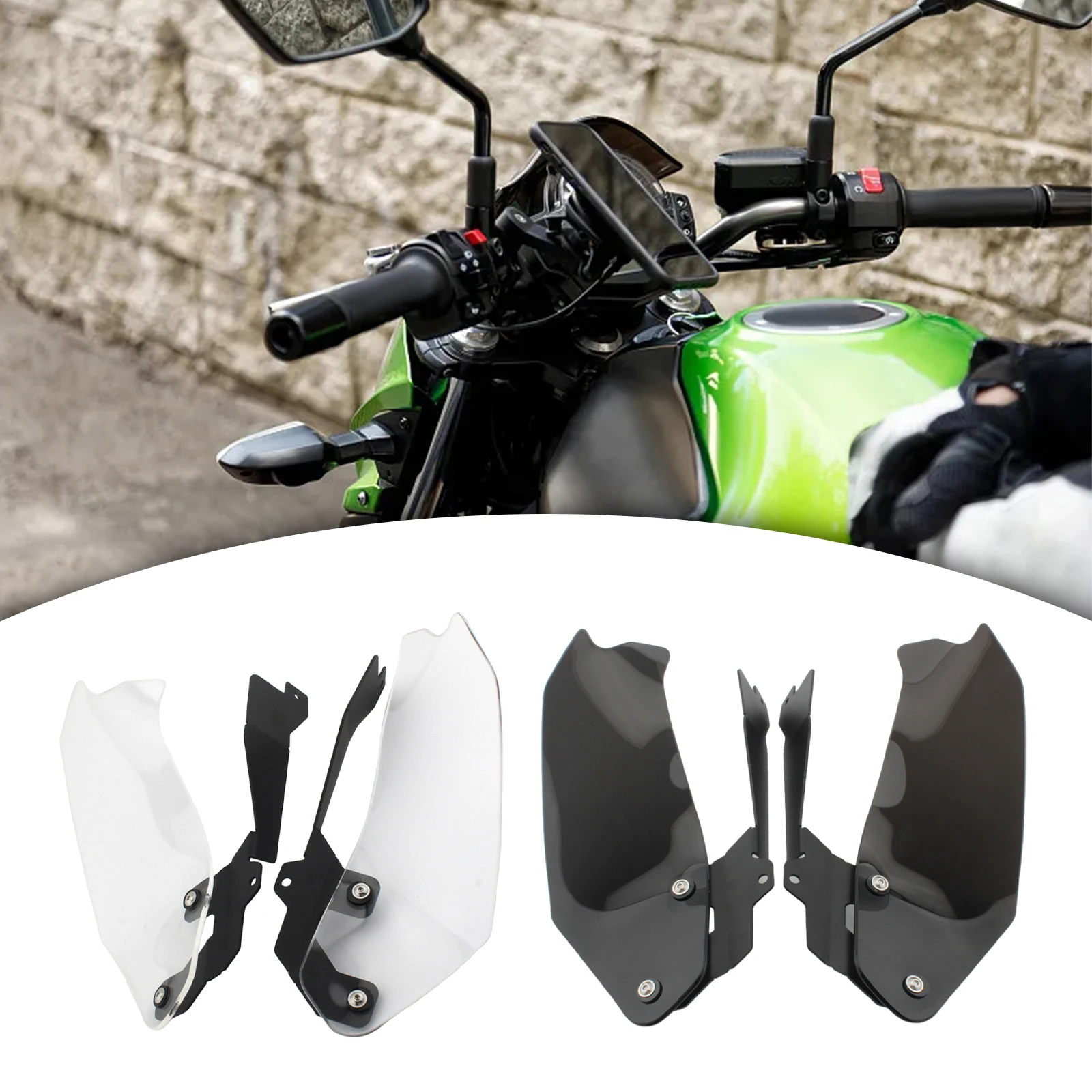 Замена бокового ветрового дефлектора мотоцикла профессиональные