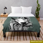 Одеяло с пузырьками Бультерьера, модные стеганые одеяла для взрослых, для дома и офиса, моющееся одеяло, повседневное всесезонное одеяло из шерпы