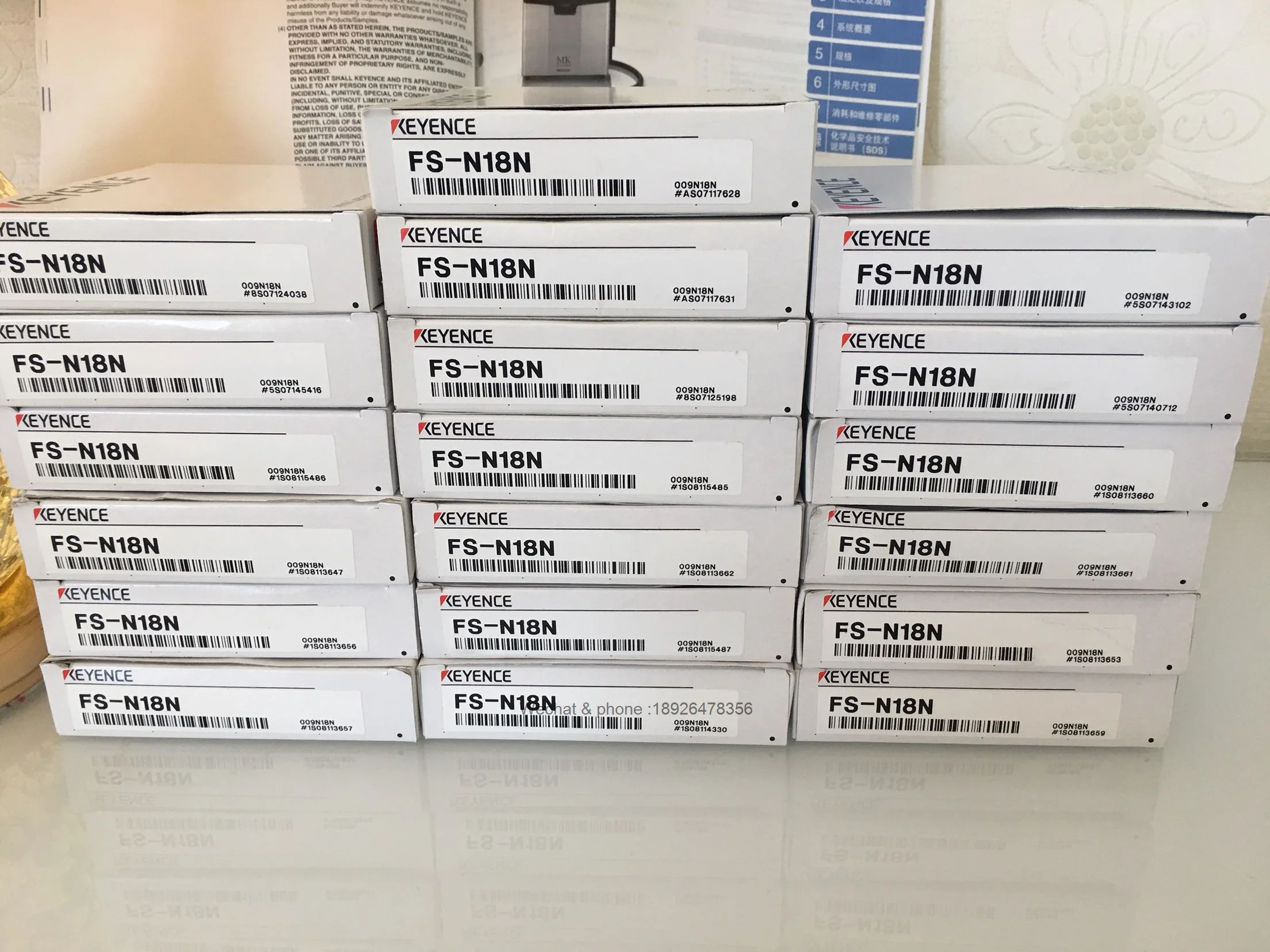 Фотографический волоконный усилитель Совершенно новая Подлинная поддельная