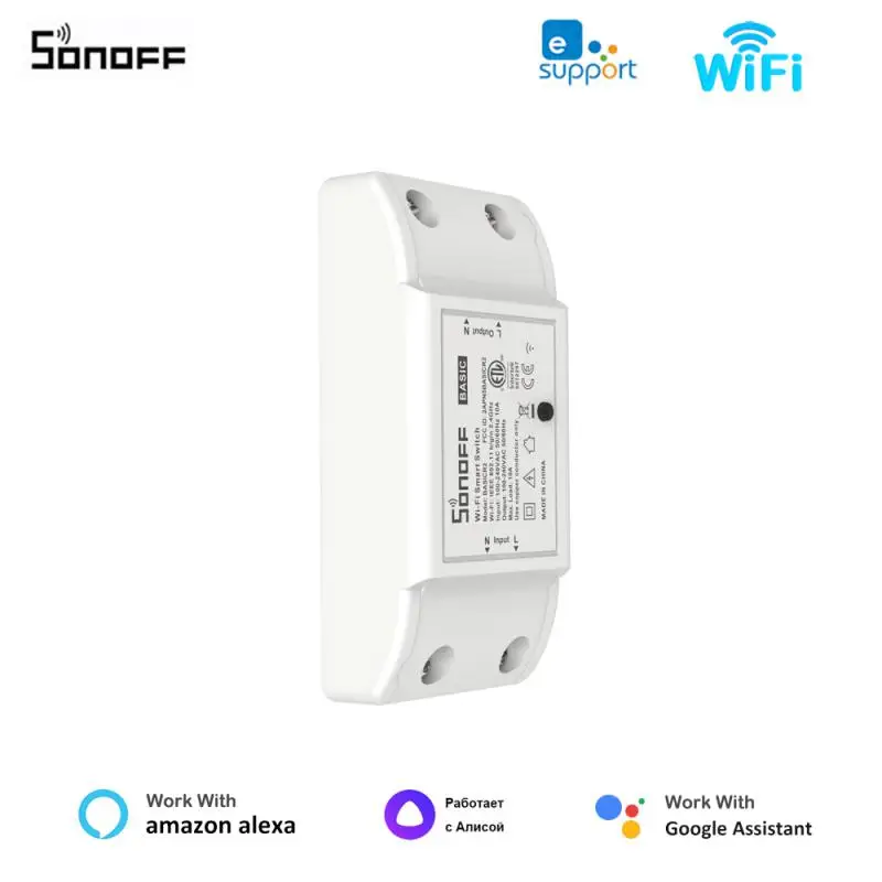 Itead Sonoff Basic Smart Wi-Fi беспроводной переключатель Basicr2 Diy модуль автоматизации