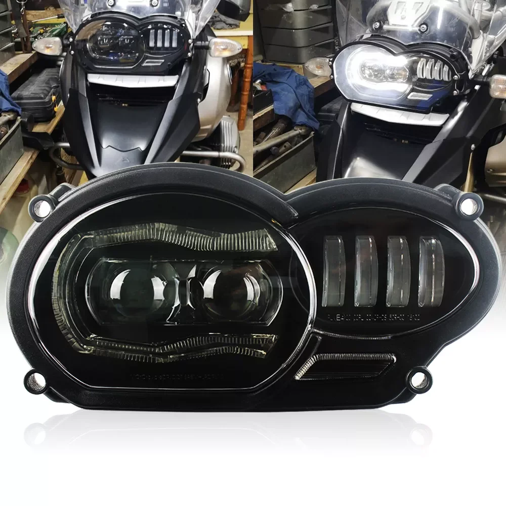 

NEW2023 LED Headlight for BMW R1200GS R 1200 GS ADV R1200GS LC 2004-2012 ( fit Oil Cooler)