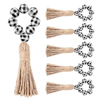 wood bead napkin rings bead napkin ring with tassels napkin holders beaded wood napkin buckle for table