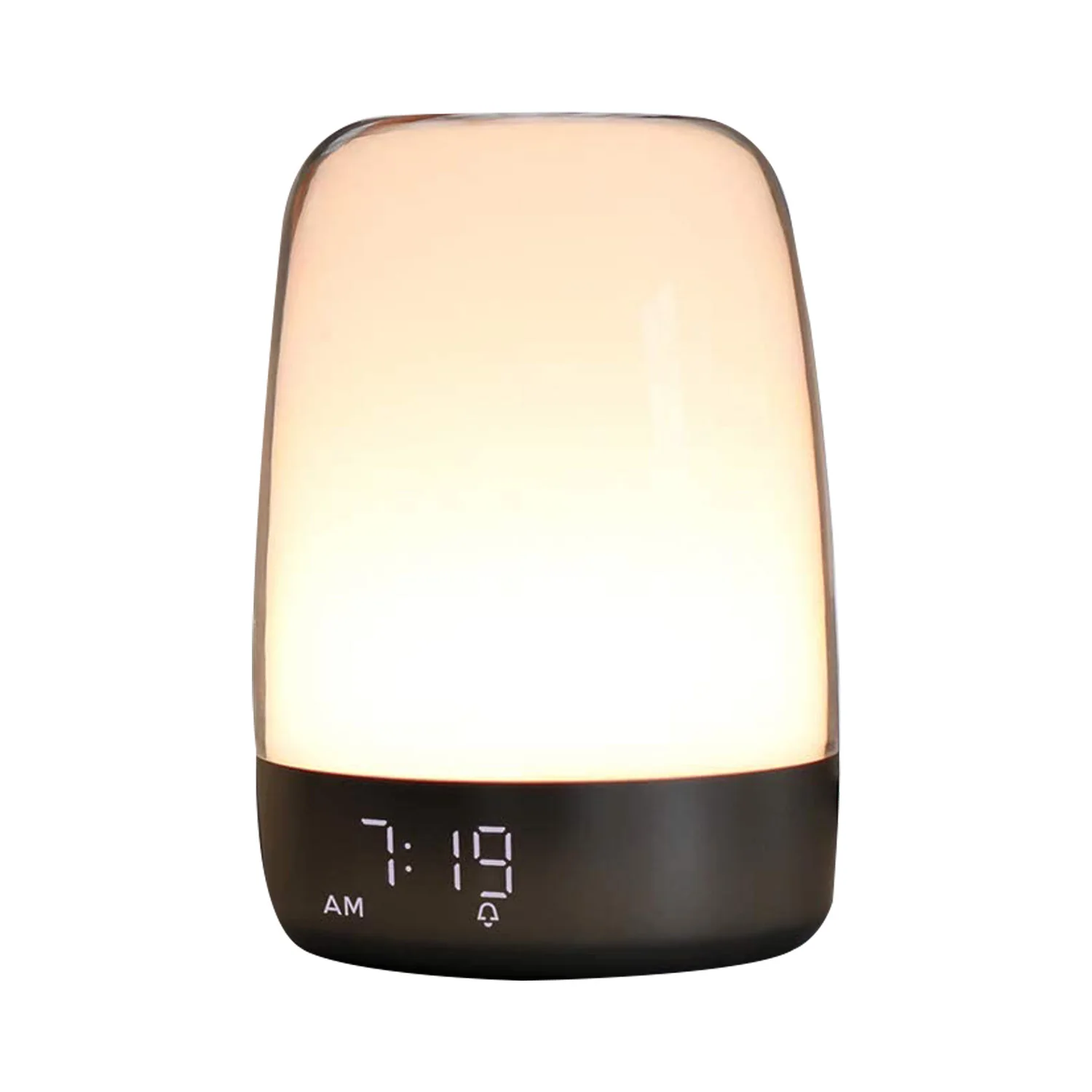 

Sunrise Wake Up Alarm Clock Night Light Alarm & Snooze 5 Color Night Light Auto Color Change Night Light Timer